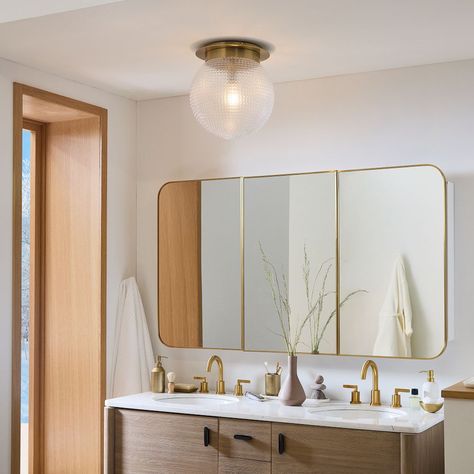 Beadboard ceiling bathroom