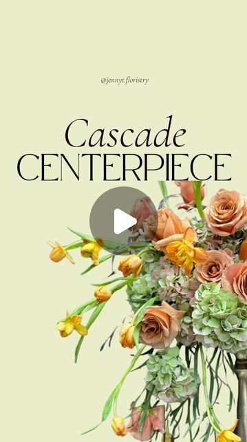 Jenny Thomasson | Contemporary Floral Art on Instagram: "A FRESH 🌷 take on a cascade centerpiece for weddings & event floristry ✨  🫶🏻 Tag your favorite event & wedding florist in the comments! 😉😘   Featuring ⬇️  Reflexed tulips  Fresh fruit 🍊  Yummy & luxurious color palette   What questions do you have about this new take on a tall centerpiece? I’ll be answering them in the comments!   & taking content requests as well! What do YOU want to learn, flower friends?! Let’s bloom together!   #createunapologetically   #centerpiece #weddingcenterpieces #weddingflorals #weddingflorist #eventflorist #dallasflorist #weddingfloraldesign #floralmechanics #floraldesign #floraldesignclass" Floral Mechanics Flower Tutorial, Tall Floral Centerpieces Wedding, Reflexed Tulips, February Wedding Flowers, Tall Vase Flower Arrangements, Tall Flower Centerpieces, Luxury Flower Arrangement, Flowers Business, Floral Mechanics