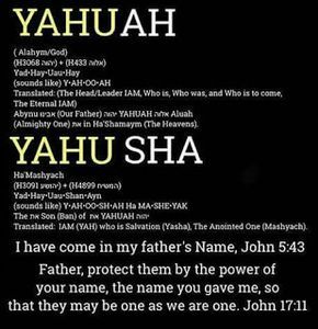 Yahuah Yahusha, Name Of God, The Messiah, Hebrew Language, Learn Hebrew, Hebrew Words, Bible Facts, Names Of God, Jesus Christus