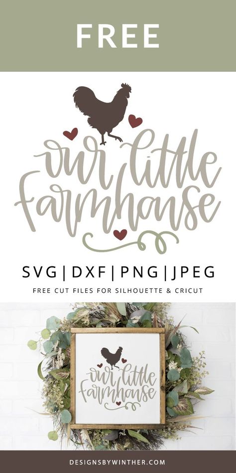 Farm Kitchen Ideas, Diy Farmhouse Decoration, Little Farmhouse, Simple Bathroom Decor, Cute Svg, Wooden Signs Diy, Farmhouse Svg, Projets Cricut, Diy Holz