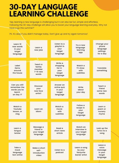 Language Challenge 30 Day, 50 Day Project Challenge, Teaching English As A Foreign Language, Which Language Should I Learn, 30 Day Language Learning Challenge, Foreign Language Aesthetic, Language Learning Schedule, How To Learn A New Language, Learning Languages Aesthetic