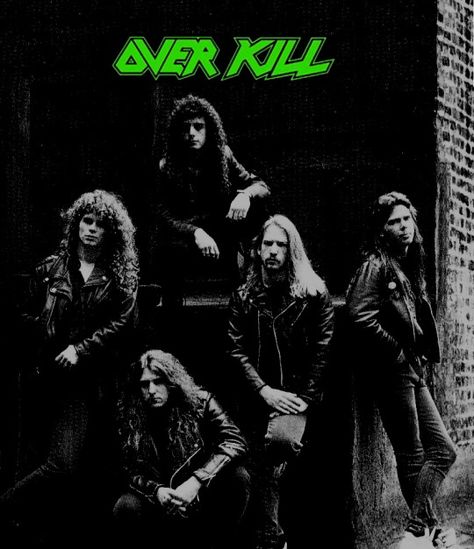 Overkill Overkill Band, Headbangers Ball, Heavy Metal Girl, Heavy Metal Art, Rock N Roll Style, 80s Rock, Heavy Metal Rock, Metal Albums, Metal Head