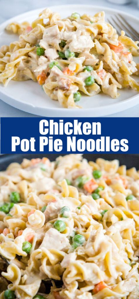 Chicken Pot Pie Sandwich, Chicken Pot Pie Noodle Bake, Summer Chicken Pot Pie, Chicken Pot Pie Noodle Skillet 12 Tomatoes, Chicken Pot Pie Pasta Recipe, Chicken Pot Pie Casserole With Noodles, Chicken Goulash Recipes, Rotisserie Chicken And Noodles, Chicken Pot Pie Noodles