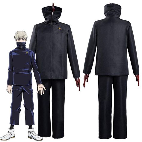 Jujutsu Kaisen Toge Inumaki, Jujutsu Kaisen Character, Jujutsu Kaisen Yuji Itadori, Jujutsu Kaisen Yuji, Uniform Outfits, Y2k Aesthetic Fashion, School Uniform Outfits, Costume Anime, Kawaii Cosplay