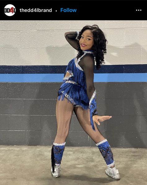 Dance Poses For Pictures Majorette, Majorette Dance Pictures, Color Guard Outfits, Majorette Dance Poses, Blue Majorette Uniforms, Majorette Dance Uniforms Blue, Hbcu Majorette Aesthetic, Dancing Dolls Uniforms, Color Guard Poses