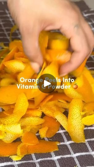 568 reactions · 353 shares | 🛑 Stop Throwing Away Orange Peels! 

Try making homemade Vitamin C Powder instead learn how to transform your orange peels into homemade vitamin C powder with this simple DIY kitchen hack! 

🍊🍊Not only will you reduce waste, but you’ll also have a great source of natural vitamin C without any fillers or synthetics. 

Follow these easy steps and start adding this versatile powder to your meals, smoothies, and teas today! 🌿👨‍🍳 

 
#DIYKitchenHacks #ZeroWasteLiving #HealthyEating #sustainableliving #vitamincpowder #holistic #fruithack #naturalremedy #holistichealing #healthyrecipes #busymoms #crunchy #crunchylife #fruittrees #backyardgarden #fruittreesinmybackyard #floridaoranges #immunity #immunityboost #guthealth #smoothie #smoothiebowl 🎞️: @zerowastecart Orange Peel Cleaner Diy, Simple Diy Kitchen, Crunchy Life, Diy Kitchen Hacks, Fruit Hacks, Vitamin C Powder, Kitchen Hack, Orange Peels, Diy Mud Kitchen