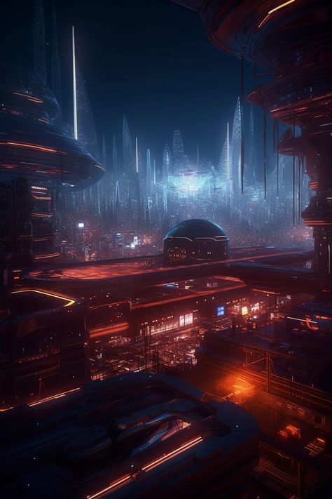 Coruscant Underworld, Nar Shaddaa, Flying City, Black Site, Space Colony, Sci Fi City, Star Wars Concept Art, Red Planet, Environment Art