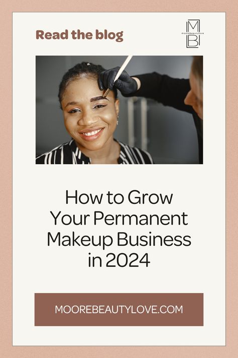 Hopefully these tips for how you can grow your permanent makeup business have sparked some ideas for you to try.  In summary, if you’re really looking to grow this year you must continue to build your social media capital by analyzing your best performing content and creating more of it, while building connections.    beauty business 2024 beauty business marketing beauty business growth beauty business plan beauty business essentials beauty business guide Permanent Makeup Business Names, Starting A Pmu Business, Beauty Business Plan, Permanent Makeup Post Ideas, Pmu Lips Healing Process, Make Ip, Permanent Makeup Training, Business Essentials, Marketing Data