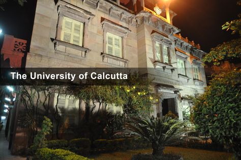 University of Calcutta Via MBAonEMI University Of Calcutta, University, Road, House Styles