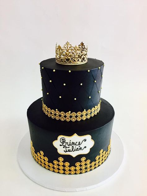 Black And Golden Cake Birthday, Cake Artwork, Money Birthday Cake, Birthday Drip Cake, Golden Birthday Cakes, Bling Cakes, 17 Birthday Cake, Tiered Cakes Birthday, Gold Birthday Cake