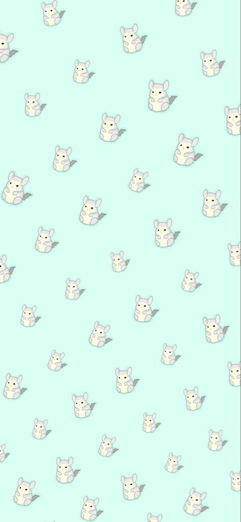 Chinchilla Wallpaper, Chinchillas, Background Patterns, Pattern Wallpaper, Cute Wallpapers, Anime Wallpaper, Poppies, Iphone Wallpaper, Super Cute