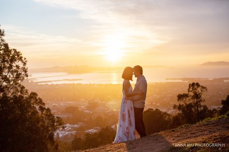 Gardens By The Bay Couple Photoshoot, Engagement Photos In San Francisco, Bay Area Engagement Photo Locations, Engagement Photoshoot San Francisco, Berkeley Hills, Berkeley California, San Francisco Engagement, East Bay, Marriage Proposals