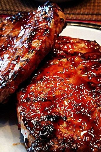 Honey Garlic Pork, Garlic Pork Chops, Makanan Cepat Saji, Pork Loin Roast Recipes, Honey Garlic Pork Chops, Pork Entrees, Easy Pork Chops, Easy Pork Chop Recipes, Pork Chop Recipes Baked