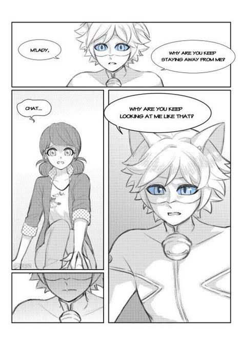 Marinette X Chat Blank, Mlb Chat Blanc X Marinette, Mariblanc Comic, Cat Blanc X Marinette, Marinette Harem, Mlb Chat Blanc, Miraculous Marichat, Mlb Fan Art, Miraculous Comic