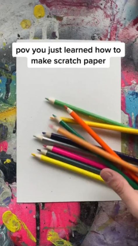 bingo.stationery on Instagram: Watch this and make your own scratch art! Tag your friends who will love this😍🥰🎨 cool art tips by: @devynwensley Shop our stationery &… Scratch Paper, Scratch Art, Tag Your Friends, Art Tips, Crafty Stuff, Bingo, Instagram Accounts, Make Your Own, Cool Art