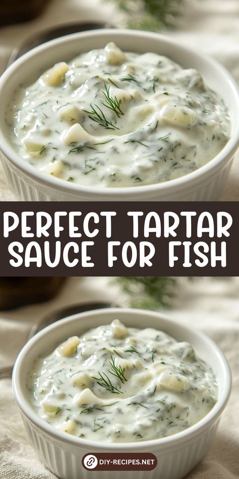 Looking for the perfect tartar sauce? This easy recipe blends mayo, pickles, and herbs for a delicious dip or spread. Homemade Tartar Sauce Easy, Make Tartar Sauce, Easy Tartar Sauce, Inspired Taste, Tartare Sauce, Easy Sauce Recipe, Easy Dipping Sauce, Sauce Tartare, Homemade Tartar Sauce