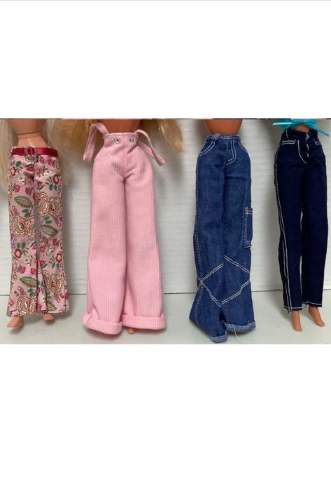 Teresa Barbie, Toys Barbie, Overalls Denim, Jordache Jeans, Corduroy Overalls, Pink Corduroy, Denim Cargo, Clothes Set, Perfect Pink