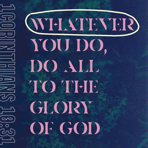 Today's Prayer 🙏🏽 

God, whatever I do, please help me to do it for Your glory. 

When I’m talking to other people—let it be for Your glory. 

When I’m working—let it be for Your glory. 

When I’m spending time with family and friends—let it be for Your glory. 

In all that I say and do, let me do it for You. 

In Jesus’ name, Amen.
#Todaysprayer Today's Prayer, Spending Time With Family, In Jesus Name, Time With Family, Prayer For Today, Jesus Name, Please Help Me, Names Of Jesus, Help Me