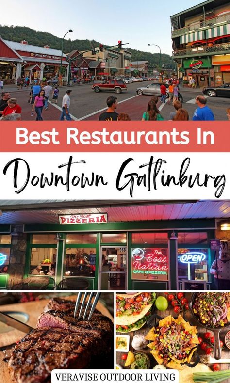 If you’re looking for a great place to eat while visiting Gatlinburg, then head downtown! From steakhouses and barbecue joints to seafood and Italian eateries, you’ll have plenty of options. Here are some of the best restaurants in downtown Gatlinburg. The post Best Restaurants In Downtown Gatlinburg appeared first on VeraVise Outdoor Living. Best Restaurants Gatlinburg Tn, Best Gatlinburg Restaurants, Restaurants Gatlinburg Tn, Gatlinburg Restaurants With A View, Gatlinburg Tn Restaurants, Gatlinburg Tennessee Where To Eat, Gatlinburg Tennessee Places To Eat, Best Places To Eat Gatlinburg, Food In Gatlinburg Tn