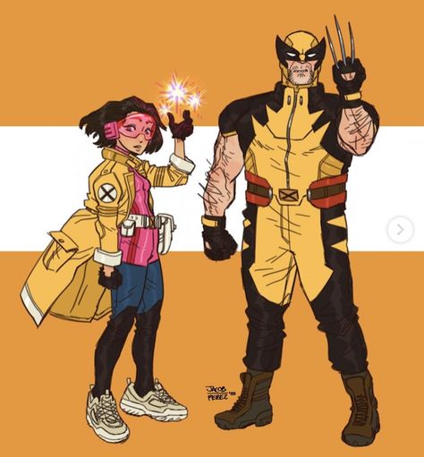 Xmen Redesign, Jacob Perez, Wolverine Costume, Marvel Character Design, Nightwing And Starfire, Wolverine Art, Superhero Villains, Marvel Characters Art, Marvel Artwork