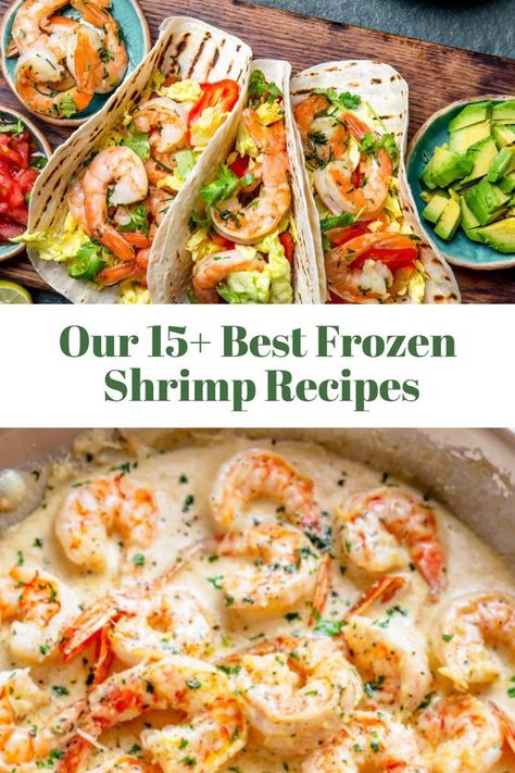 Are you looking for frozen shrimp recipes? Did you know that right there in your grocery store’s frozen aisle there is an easy and healthy dinner staple just waiting for you? A lot of home chefs think that frozen cooked shrimp recipes just cover one thing: shrimp cocktail or a simple boiled shrimp recipe. Recipes With Frozen Cooked Shrimp, Recipes Using Frozen Pre Cooked Shrimp, Frozen Cooked Shrimp Recipes Easy, Fully Cooked Shrimp Recipes, Already Cooked Shrimp Recipes Frozen, Recipes Using Precooked Shrimp, Recipes Using Frozen Shrimp, Recipe Using Frozen Cooked Shrimp, Frozen Pre Cooked Shrimp Recipes