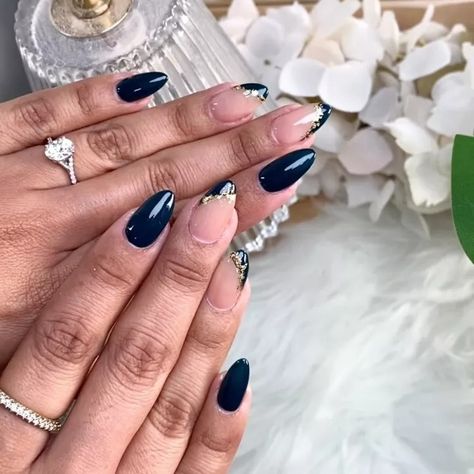 Blue French Manicure, French Manicure Ideas, French Manicures, Hair Concerns, Blue French, Moody Blues, Body Hair Removal, Manicure Ideas, Lip Hair