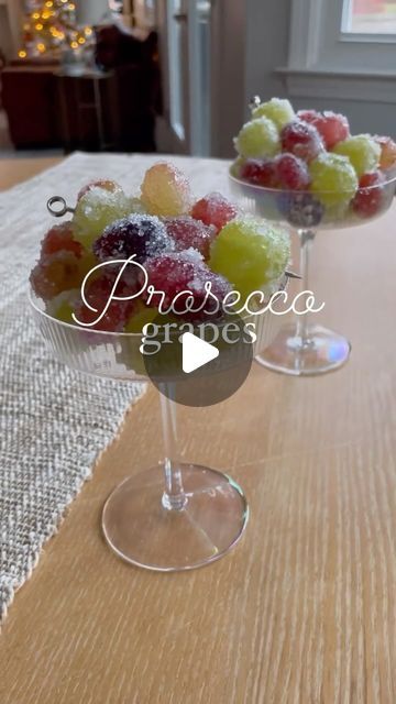 Prosecco Grapes, Easy Holiday Treats, Happy New Years Eve, Happy New Years, Christmas Cocktails, December 31, Simple Holidays, Follow On Instagram, Ladies Night