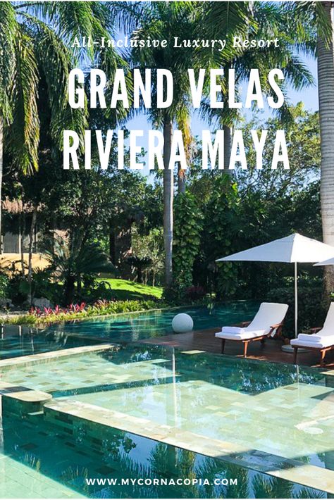 A luxury resort near Playa del Carmen, Mexico, Grand Velas Riviera Maya offers a true all-inclusive getaway for vacations, weddings, honeymoons or corporate retreats. #destinationwedding #weddings #luxurytravel #Mexico #travel Traveling Mexico, Grand Velas Riviera Maya, Mexico Travel Guides, Travel Mexico, Usa Beaches, Central America Travel, Mexico Destinations, Luxury Getaway, Visit Mexico