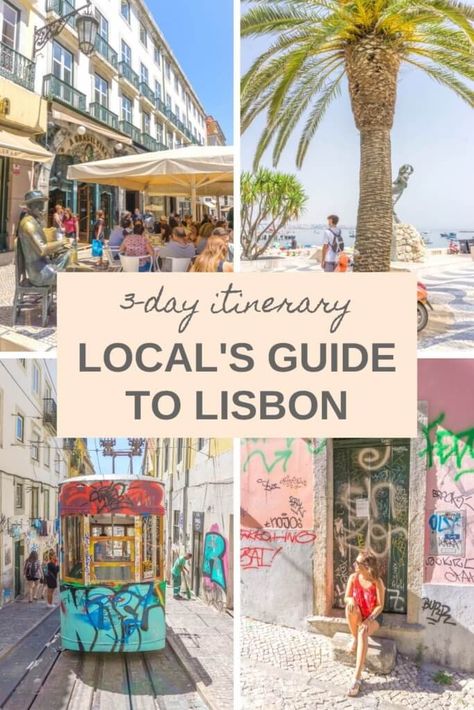 Lisbon Itinerary, Europe Itinerary, Lisbon Travel Guide, Pena Palace, European Itineraries, Portugal Travel Guide, Lisbon Travel, Europe Trip Itinerary, Europe Itineraries