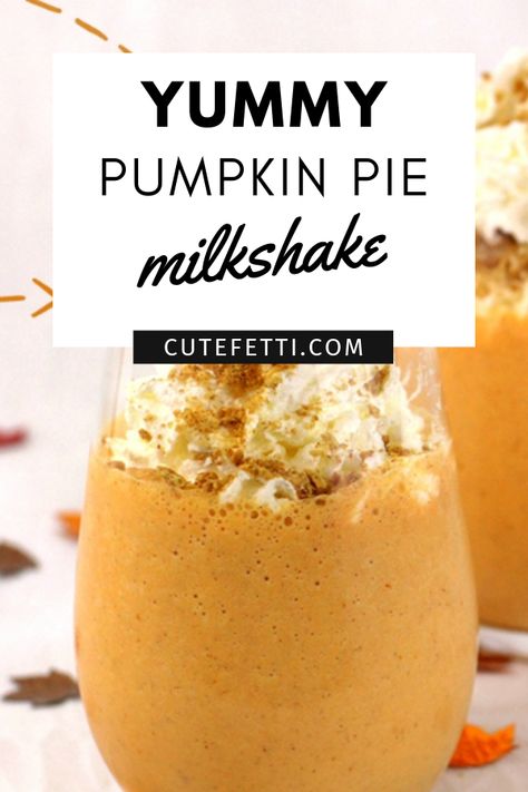 Pumpkin pie milkshake that is SO yummy. Graham crackers take this one over the top. Pumpkin Milkshake, Pumpkin Pie Shake, Pie Milkshake, Pumpkin Everything, So Yummy, Vanilla Ice Cream, Pumpkin Puree, Over The Top, Graham Crackers