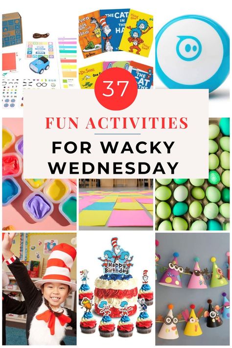 The fun Wacky Wednesday ideas including outfits for teachers, spirit week, classroom ideas, classroom treats, decoration and more! Wednesday Theme Ideas, Wacky Wednesday Outfit For Kids, Wacky Wednesday Outfit For Teachers, Wacky Wednesday Ideas, Wacky Wednesday Activities, Wacky Wednesday Outfit, Wednesday Ideas, Outfits For Teachers, Wednesday Outfit