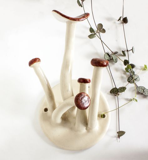 Handmade, white stoneware mushrooms.



#CeramicHandbuilding #UniRoomIdeas #RedecorateBedroomIdeas #NurseryIdeas#CeramicMushrooms #ToadstoolHooks #DisplayHooks #MushroomHangers #KeyHangers #KeyHooks #JewelryHanger #JewelleryHangers #Mycology #Wonderland #FairyGarden #CottageCore Ceramic Wall Hook, Mushroom Hooks, White Chestnut, Ceramic Mushroom, Crafter Gift, Jewelry Hanger, Mushroom Decor, Redecorate Bedroom, Key Hanger