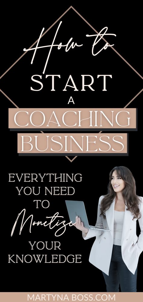 Are you looking to start your own coaching or consulting business but aren't sure where to start? In this comprehensive guide, you'll learn all the steps you need to take to start a successful coaching business and monetize it. From defining your niche and creating a business plan to attracting clients and setting your rates, How To Start a Coaching Business offers in-depth advice and expertise to help you achieve success. Get the essential skills you need to turn your passion into profit. Starting A Coaching Business, How To Start A Coaching Business, Coaching Business Plan, How To Start A Life Coaching Business, Business Coaching Tools, Financial Knowledge, Life Coach Business, Iv Drip, Small Business Coaching