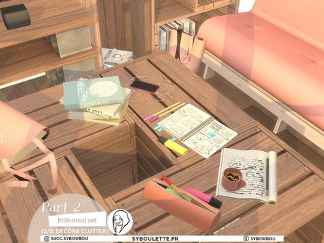 Sims 4 Student Cc, Millennial Living Room, Room Cc Sims 4, Student Living Room, Sims 4 College, College Furniture, Korean Furniture, Sims 4 Cc Furniture Living Rooms, Cheap Living