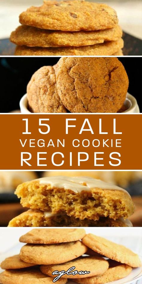 Fall is an amazing time, especially for flavours - pumpkin, cinnamon, maple. From vegan fall cookie, to vegan apple cider cookies. Discover more. Vegan Spice Cookies, Vegan Apple Cider Cookies, Fall Cookies Vegan, Vegan Autumn Baking, Vegan Apple Cookies, Vegan Fall Cookies, Vegan Fall Desserts, Thanksgiving Paleo, Vegan Apple Cider