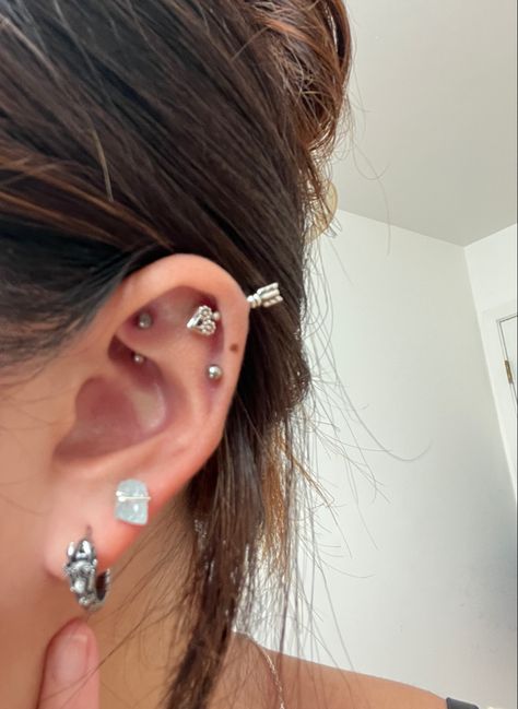 Piercings Places, Vertical Helix Piercing Jewelry, Different Ear Piercings Chart, Vertical Helix Piercing, Ear Piercing Places, Piercings Chart, Different Ear Piercings, Ear Piercings Chart, Helix Jewelry