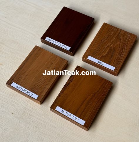 Sample teak wood finishing coat. Choose what you like.. Wen serve the best of wooden color Wooden Polish, Wood Finishing, Wood Polish, Solid Wood Furniture, Teak Wood, Wood Colors, Wood Finish, Wood Furniture, Teak