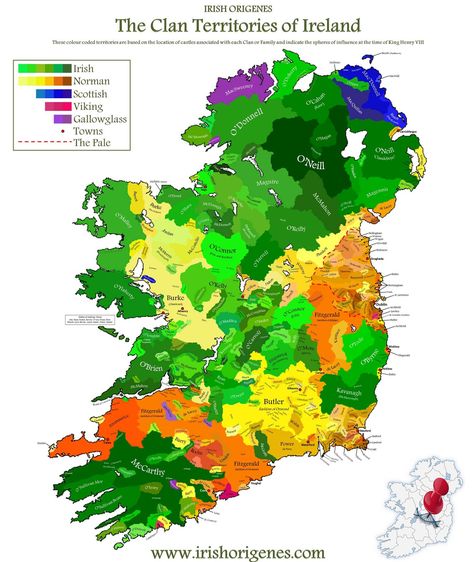 Map of the Clan Territories of Ireland [2588x3072] - Imgur Genealogy Ireland, Genealogy Map, Map Of Ireland, Irish Surnames, Irish Genealogy, Ireland History, Irish Ancestry, Ireland Map, Irish Roots