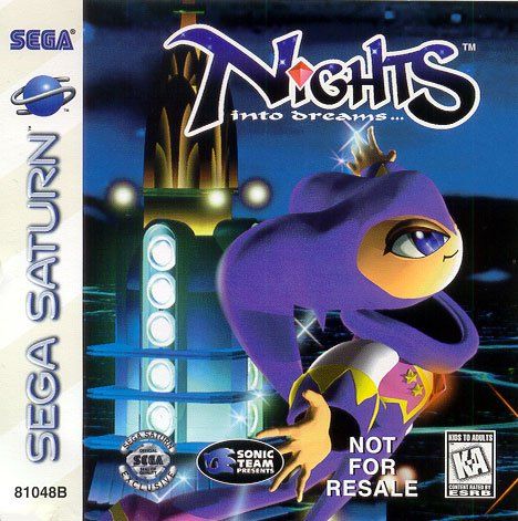 Nights Into Dreams, Game Cover, Sega Saturn, Classic Video Games, Action Games, Gaming Gear, Virtual World, The Real World, Box Art