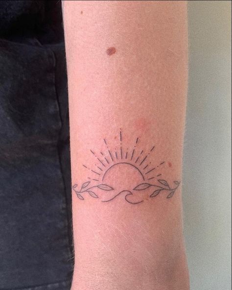 The Sun Will Rise And We Will Try Again Tattoo, The Sun Will Rise Again Tattoo, Sun Rise Tattoo, Sun Wrist Tattoo, Jeremiah 29 11 Tattoo, Rising Sun Tattoos, Still I Rise Tattoo, Small Wrist Tattoo, 11 Tattoo