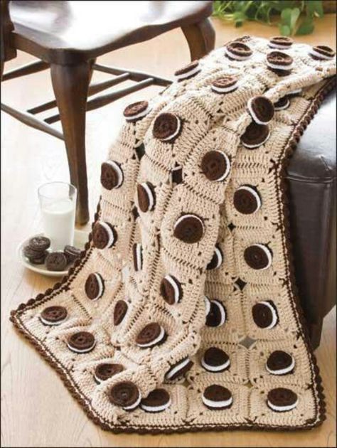 Oreo blanket Crochet Oreo, Crocheted Blanket, Confection Au Crochet, Crochet Afgans, Crochet Blanket Afghan, Haken Baby, Afghan Patterns, Crochet World, Afghan Pattern