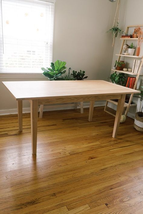 Diy Easy Dining Table, Diy Table Legs Wood, Wood Table Legs Ideas, Table Legs Ideas Wooden Diy, Diy Dinner Table, Diy Modern Dining Table, Barbie Apartment, Dinner Table Diy, Dining Table Diy