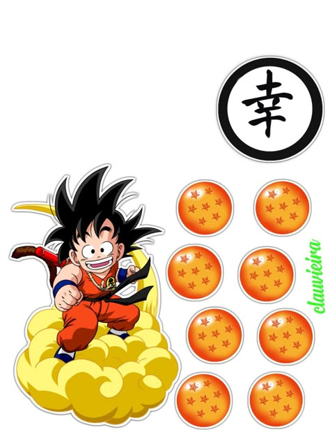 Goku Birthday, Festa Dragon Ball, Lol Doll Cake, Goku And Gohan, Anime Cake, Hope Wallpaper, Idee Cricut, Cake Printing, Baby Stickers