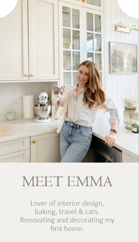 Emma Courtney Home, Cream Colored Kitchens, Ikea Sektion Cabinets, Interior Design Degree, Home Paint Color, Custom Cabinet Doors, Ikea Wardrobe, English Cottages, Ikea Pax Wardrobe