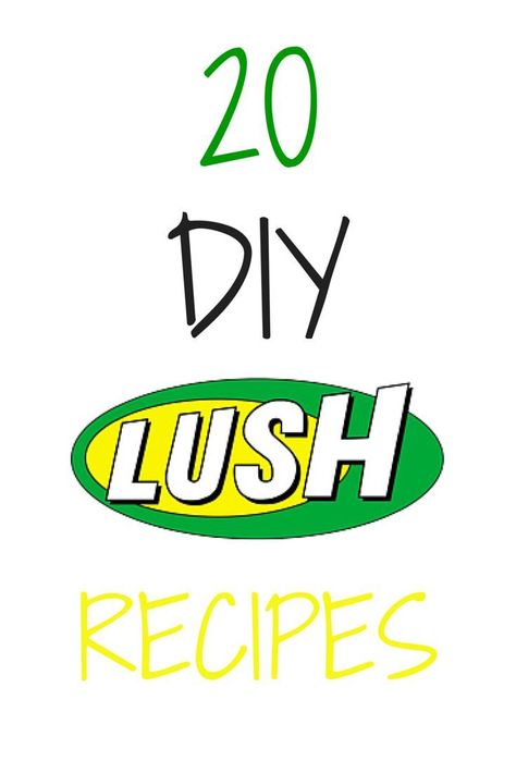 DIY Lush recipes - Awesome! Lush Diy, Diy Lush, Lush Recipes, Lush Products, Lip Scrubs, Diy Spa, Diy Cosmetics, Beauty Diy, Homemade Bath Products