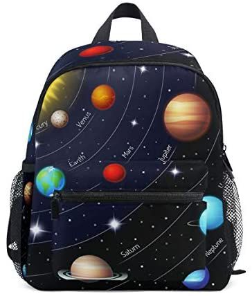 Linomo Educational Outer Space Universe Planet Kids Backpack Daypack Bookbag Preschool Toddler Backpacks Kindergarten Shoulder Bag for Boys Girls Child: Amazon.co.uk: Luggage Planet Kids, Galaxy Solar System, Planet Crafts, Galaxy Backpack, Preschool Backpack, Cute School Bags, Planet For Kids, Kindergarten Backpack, Solar System Planets