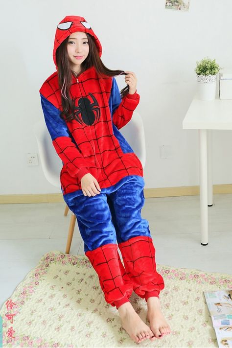 14 Pijamas que son el ‘outfit’ perfecto para un fin de semana de maratón de películas Disney | OkChicas Spiderman Onesie, Onesie Costumes, Cute Workout Outfits, Cute Sleepwear, Pajama Outfits, Onesie Pajamas, Lazy Day Outfits, Cute Pajamas, Clothing Essentials