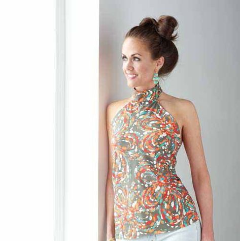 Sleeveless top sewing pattern