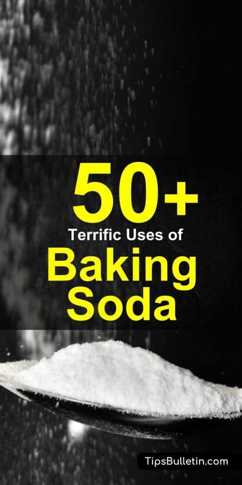 Uses Of Baking Soda, Baking Soda Cleaner, Baking Soda Benefits, Baking Soda Cleaning, Cleaner Recipes, Deep Cleaning Tips, Baking Soda Uses, Baking Soda Shampoo, Natural Cleaning Products