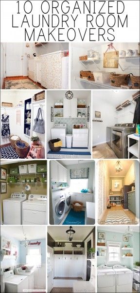 LAUNDRY ROOM MAKEOVER IDEAS. Hang coats in laundry room??? Small Laundries, Organised Laundry, Laundry Room Makeover Ideas, Laundry Room Makeovers, Organized Laundry Room, Laundry Diy, Organized Laundry, Room Makeover Ideas, Laundry Room/mud Room